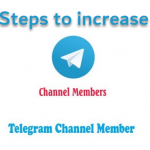 Steps to increase your telegram channel members