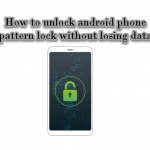 How to unlock pattern lock