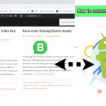 How to convert website to android app